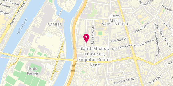 Plan de Menuiserie Stephane Germain, 10 Rue Henri Tagnères, 31400 Toulouse