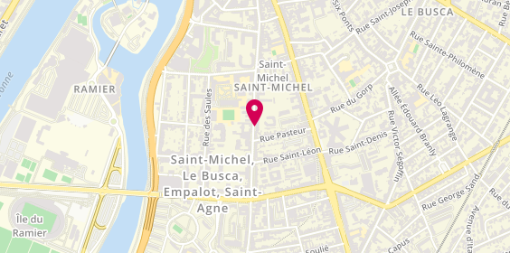Plan de BELDJOUHER Tawfiq, Apt 48 4eme Etage
44 Rue Achille Viadieu, 31400 Toulouse