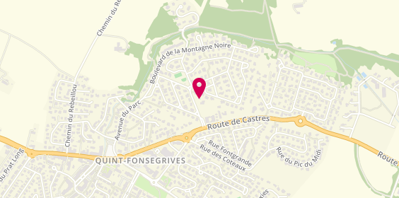 Plan de Binetcreation, 8 Rue des Cévennes, 31130 Quint-Fonsegrives