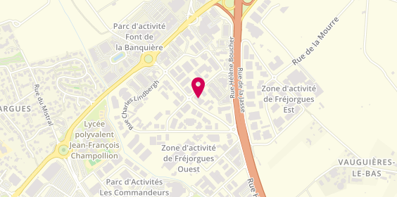 Plan de C3S, 317 Rue Saint-Exupéry, 34130 Mauguio