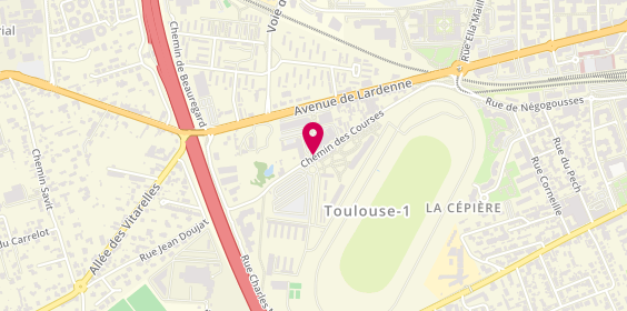 Plan de Menuiserie Dépannage Multiservice, 16 Chemin des Courses, 31100 Toulouse