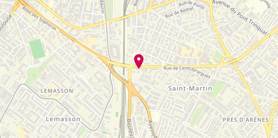 Plan de FP Crea Cuisines, 60 Avenue Albert Dubout, 34000 Montpellier