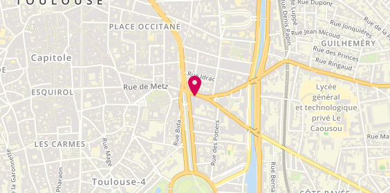 Plan de OuvertureS ALPHABAIE Menuiseries Extérieures Toulouse, 22 Rue des Frères Lion, 31000 Toulouse