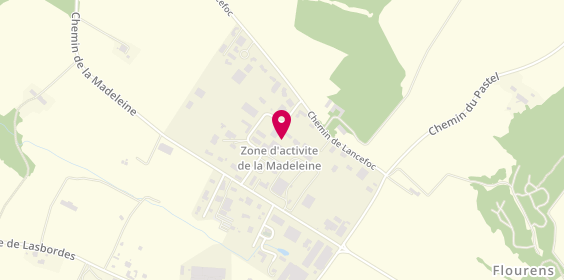 Plan de 2AM Menuiseries, 12 Chemin de Vignalis, 31130 Flourens