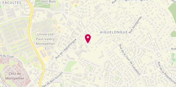 Plan de Atelier Gabel, 560 Rue Jean Thuile, 34090 Montpellier