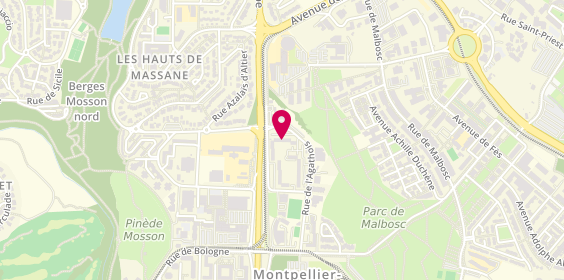 Plan de Pose Alu, Résidence Les Gemeaux 245 Cour Provinces, 34080 Montpellier