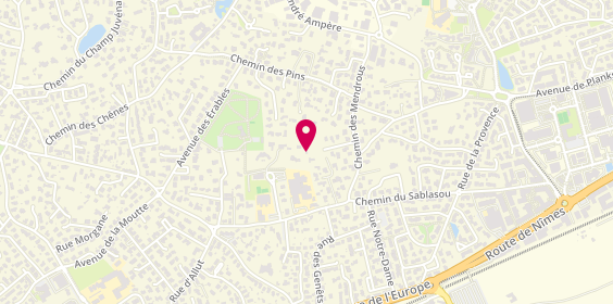 Plan de Olivier Réalisations, 75 Avenue des Compagnons parc d'Activites la Garrigue, 34170 Castelnau-le-Lez
