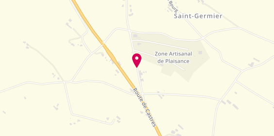 Plan de GOMEZ Pedro, Lieu-Dit Plaisance, 81210 Saint-Germier