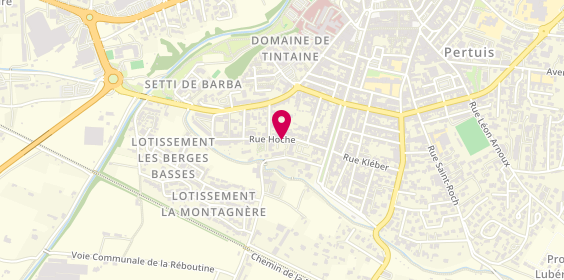 Plan de Cmcc Brun et Compagnie Alex, 171 Rue Hoche, 84120 Pertuis