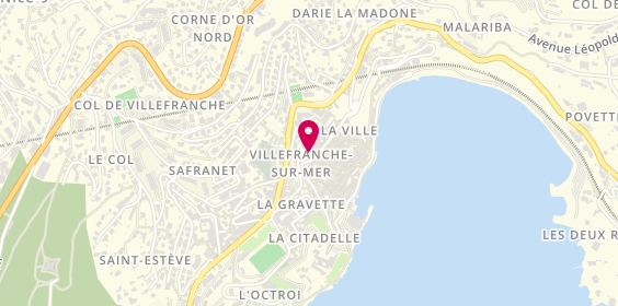 Plan de Servibat Villefranche-sur-mer : Fenêtre, Store, Vitrerie / Miroiterie, Porte et Moustiquaire, 3 place de la Paix, 06230 Villefranche-sur-Mer