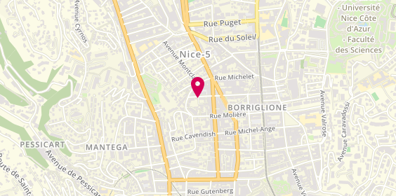 Plan de Delgado Constructions et Renovations, 29 Rue Parmentier, 06100 Nice