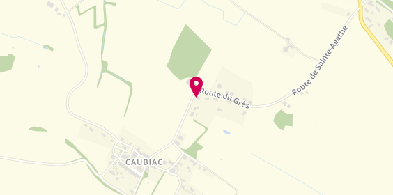 Plan de Les Associes, 396 Route du Grès, 31480 Caubiac