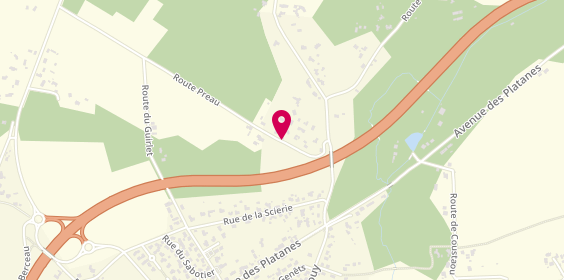 Plan de Vma, 569 Route du Preau, 40990 Saint-Vincent-de-Paul