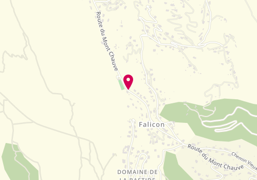 Plan de MICHEO Emmanuel, D 214 1014 Route Mont Chauve, 06950 Falicon
