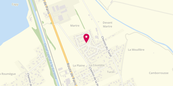 Plan de GUARDIOLA Frédéric, 8 Rue Pichounelle, 31790 Saint-Jory