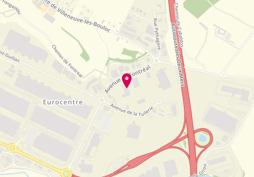 Plan de M.E.P Toulouse (Groupe Mep), 7 avenue de Fontréal Zone Aménagement Eurocentre, 31620 Villeneuve-lès-Bouloc