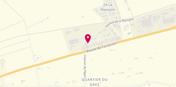 Plan de Menuiserie Perroux, 31 avenue des Joncades Basses, 13210 Saint-Rémy-de-Provence