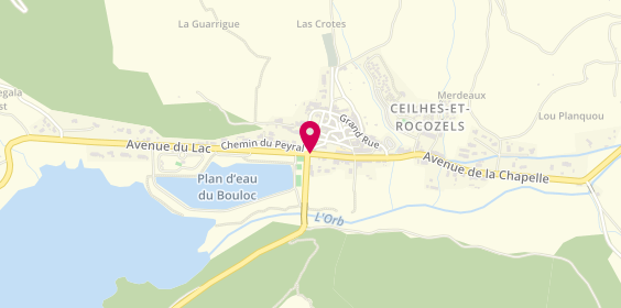 Plan de CHIBAUDEL Luc, Avenue Lac, 34260 Ceilhes-et-Rocozels