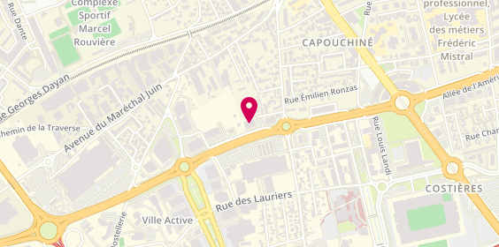 Plan de Homfen, 313 Rue de l'Archipel, 30000 Nîmes