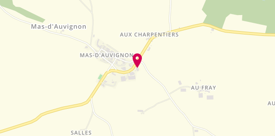 Plan de GSP, 136 Route de la Lomagne, 32700 Mas-d'Auvignon