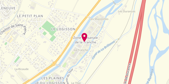 Plan de HEYRIES Serge, Zone Artisanale la Tranche, 04180 Villeneuve