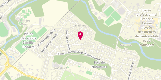 Plan de DUPOUY Patrick, Lotissement Maumus
8 Avenue du Marensin, 40000 Mont-de-Marsan