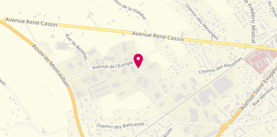 Plan de Maisons de Lumiere By Technal, 13 Avenue Europe Zone Aménagement de Roumagnac, 81600 Gaillac