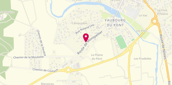 Plan de Nicolle et KEHAL Géraldine et Camel, 390 Route Montpellier, 30260 Quissac
