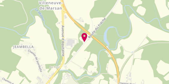 Plan de DUCOS Michaël, 389 Route du Freche, 40190 Villeneuve-de-Marsan