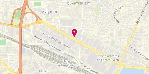Plan de C 2 M, 9 avenue Fontcouverte, 84000 Avignon