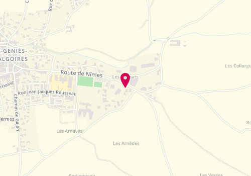 Plan de Komilfo, 6 Bis Les Arnaves
Route de Nîmes, 30190 Saint-Geniès-de-Malgoirès