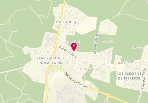 Plan de Repaire Bois, 320 Rue des Chênes, 40560 Vielle-Saint-Girons