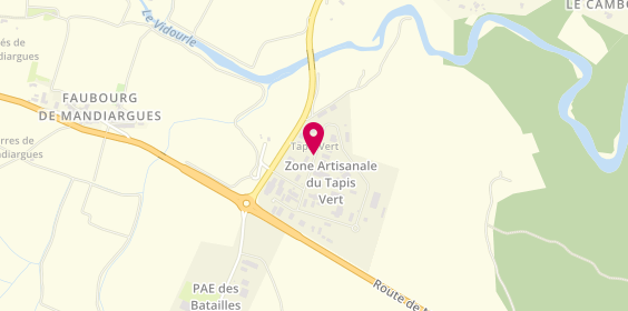 Plan de Crea Fer, Zam du Tapis Vert, 30170 Saint-Hippolyte-du-Fort