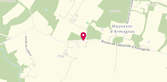 Plan de LASSUS Jean Christophe, 1375 Route Labastide, 40240 Mauvezin-d'Armagnac