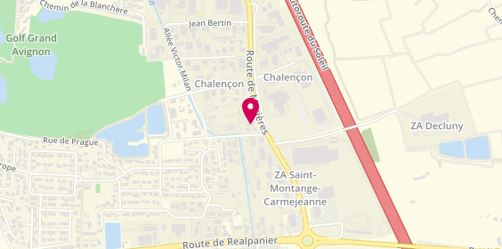 Plan de Veden'alu, Zone Industrielle Chalancon Ii
80 chemin de Saint-Montange, 84270 Vedène