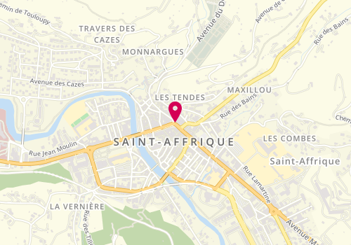 Plan de Menuiserie Combes, 19 Place Liberté, 12400 Saint-Affrique