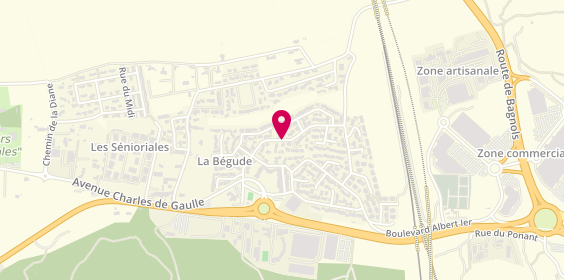 Plan de B.menuiserie, 16 Boulevard Claude Debussy, 30650 Rochefort-du-Gard