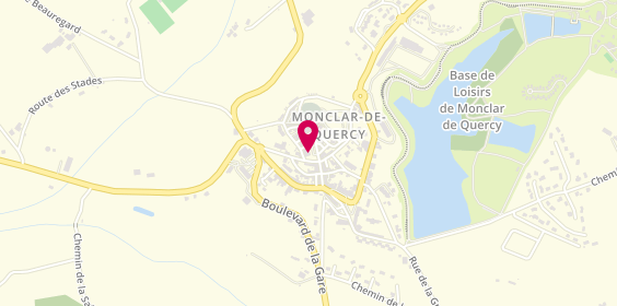 Plan de MONTEILLET François, 10 Impasse du Pressoir, 82230 Monclar-de-Quercy