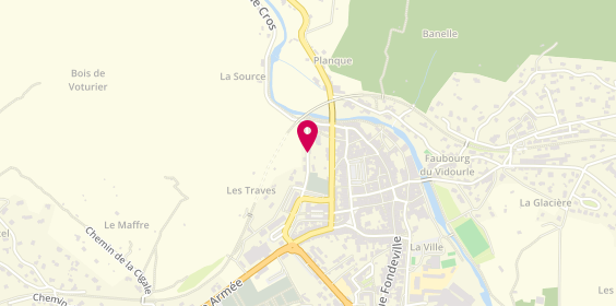 Plan de Sg Amenagements, 19 traverse du Cimetiere Catholique, 30170 Saint-Hippolyte-du-Fort