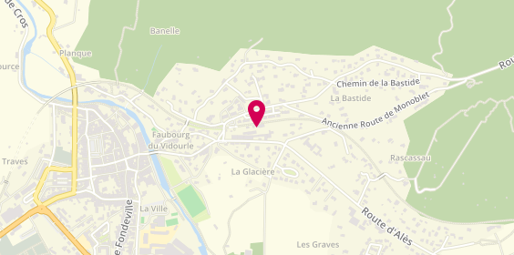 Plan de LT Menuiserie, avenue de la Gare, 30170 Saint-Hippolyte-du-Fort