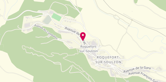 Plan de Girard Menuiserie, Zone Artisanale des Devezes Avenue Lauras, 12250 Roquefort-sur-Soulzon