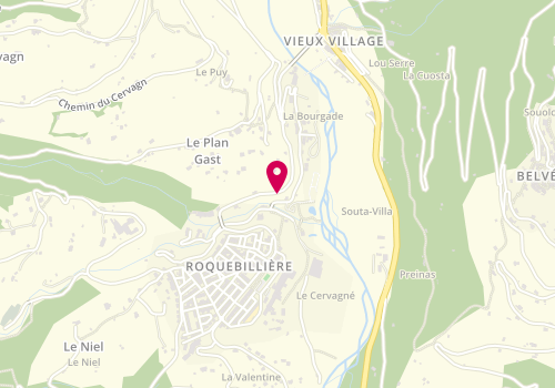 Plan de Menuiserie du Ranque, Le Ranque Boulevard Georges Demonfaucon, 06450 Roquebillière