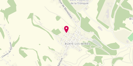 Plan de CADILLAC Alain, 16 Rue B J Artigue, 81400 Blaye-les-Mines