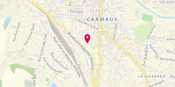 Plan de Menuiserie Generale Carrasco Grimal, 11 Rue Bellevue, 81400 Carmaux