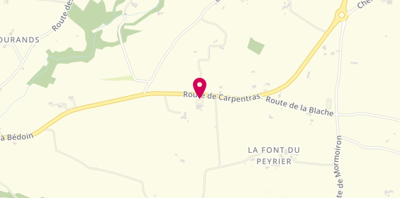 Plan de EURL Recordier Franck, 2471 Route de Carpentras, 84410 Bédoin