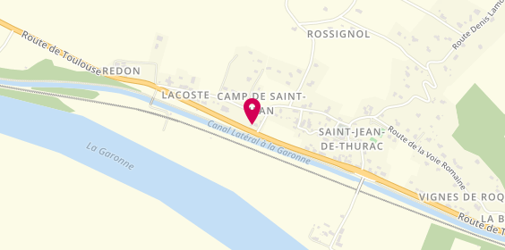 Plan de Atoo Bois, Baraque, 47270 Saint-Jean-de-Thurac