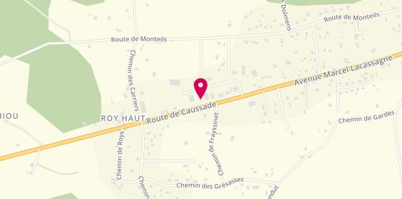 Plan de Bas Quercy Menuiserie, Zone Artisanale de Dardenne, 82240 Septfonds