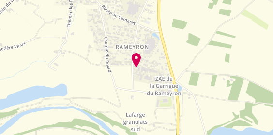 Plan de Bernard Menuiserie, Chemin du Capelet Zone Artisanale
Le Rameyron, 84830 Sérignan-du-Comtat