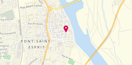 Plan de DI GIOVANNI Marcel, Résidence Lisleroy 9 Place Ancien Hôtel de Ville, 30130 Pont-Saint-Esprit