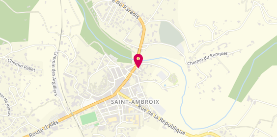 Plan de Andy Cuisines, 3 Bis Impasse Pont, 30500 Saint-Ambroix
